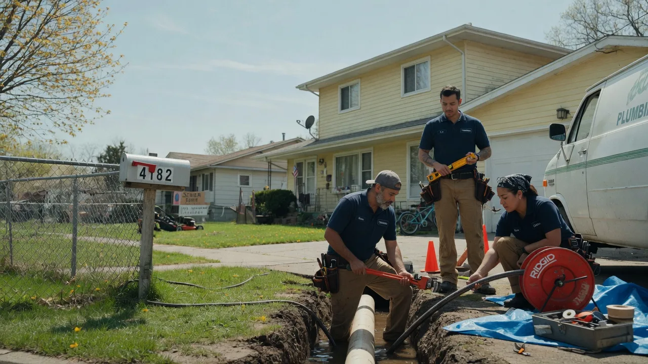 Gas Line Repair in Herrick Center, PA near me